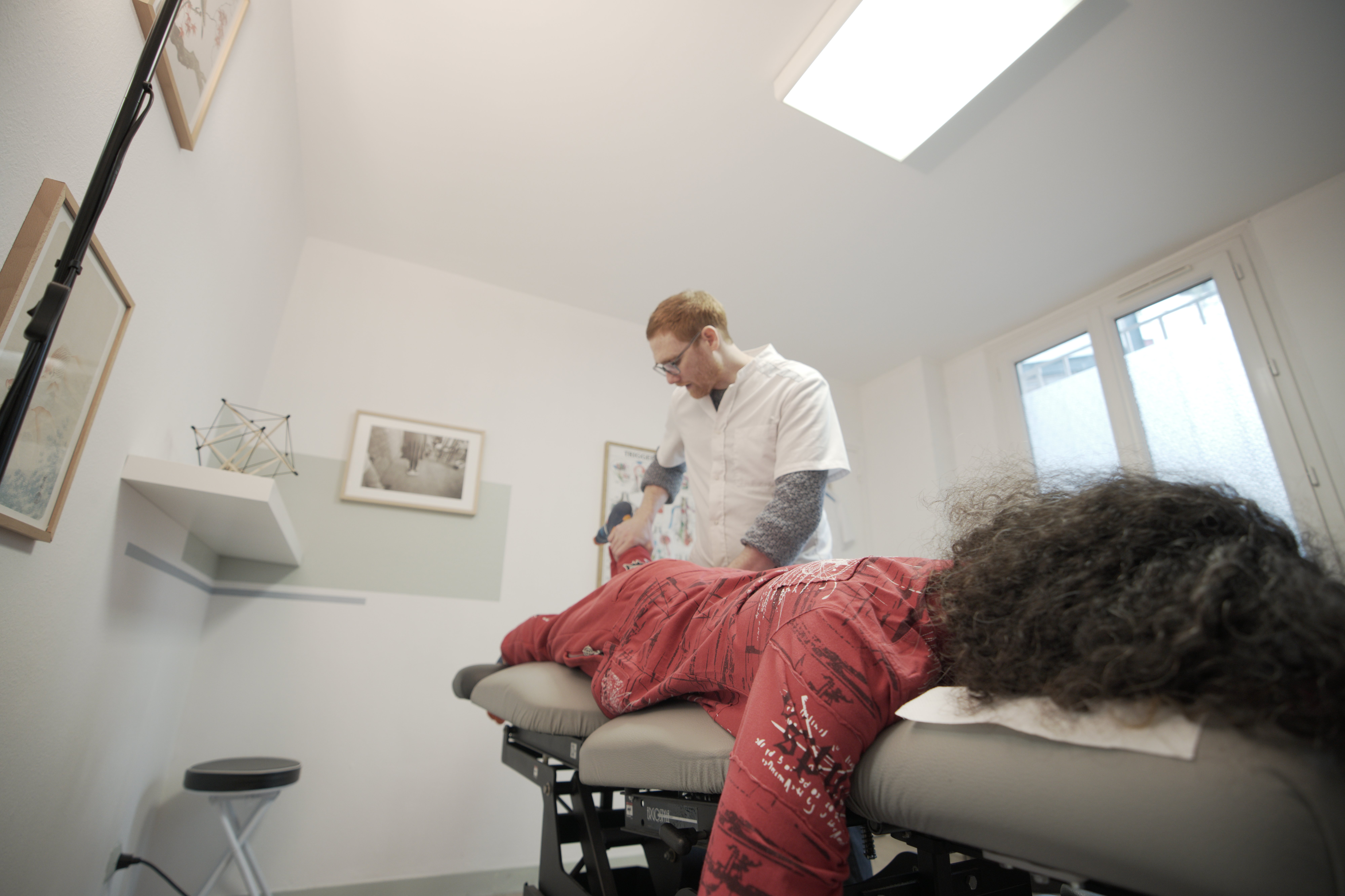 Ajustement chiropratique